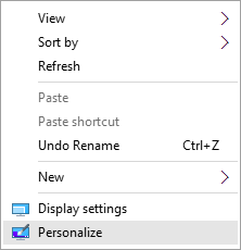 Personalize