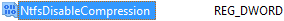 NtfsDisableCompression NtfsDisableCompression